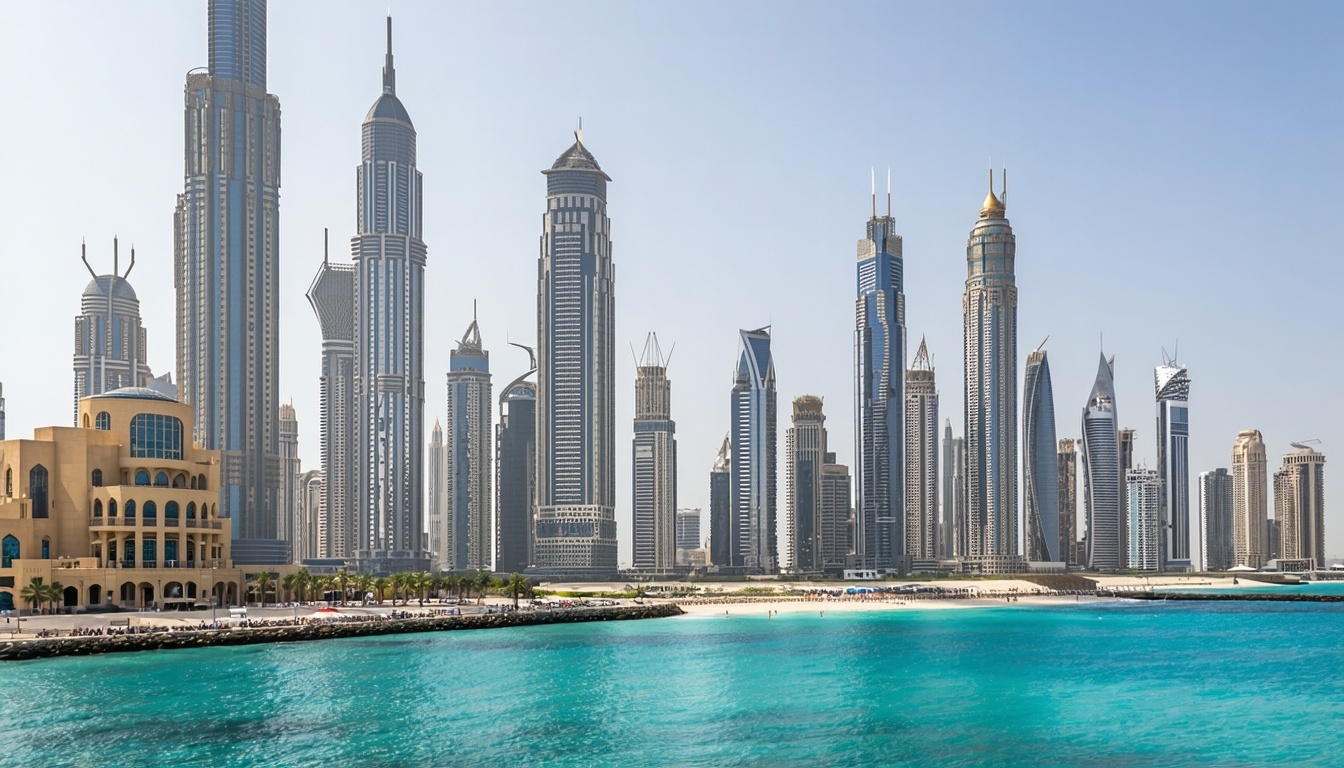 Guided city tours exploring Dubai's landmarks